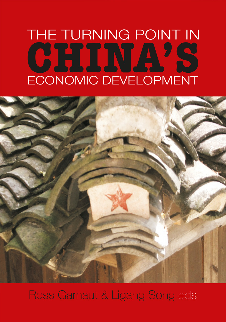 The Turning Point in China's Economic Development