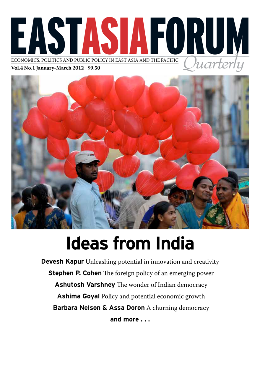 East Asia Forum Quarterly: Volume 4, Number 1, 2012