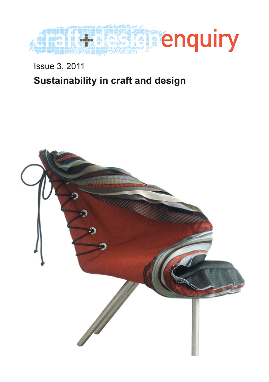craft + design enquiry: issue 3, 2011