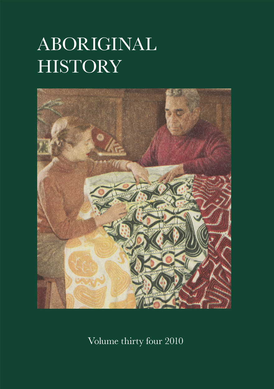 Aboriginal History Journal: Volume 34