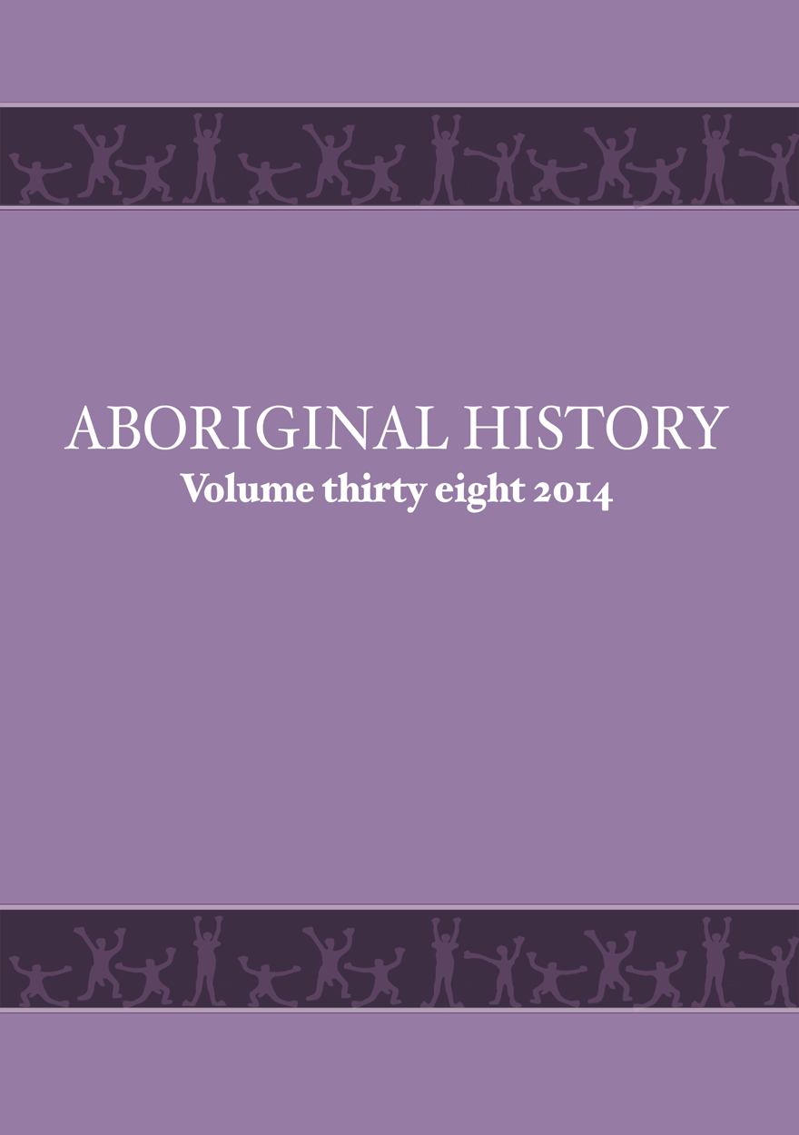 Aboriginal History Journal: Volume 38
