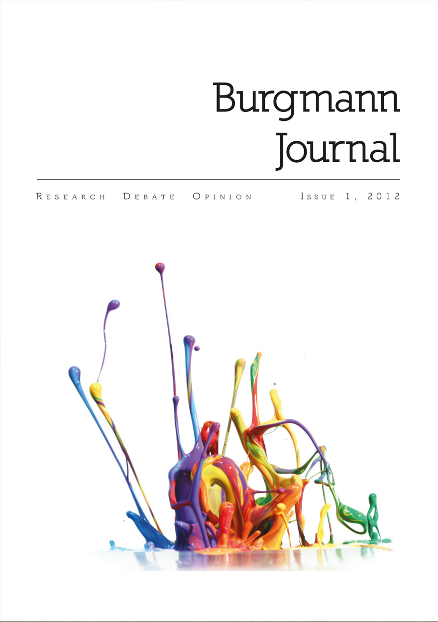 Burgmann Journal - Research Debate Opinion: Issue 1, 2012
