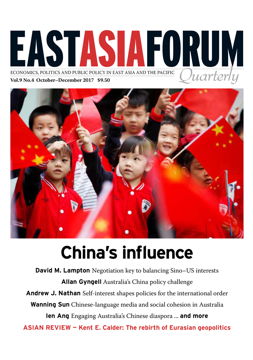East Asia Forum Quarterly: Volume 9, Number 4, 2017